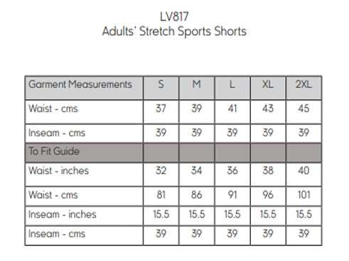 Adult's Stretch Sports Shorts - 3