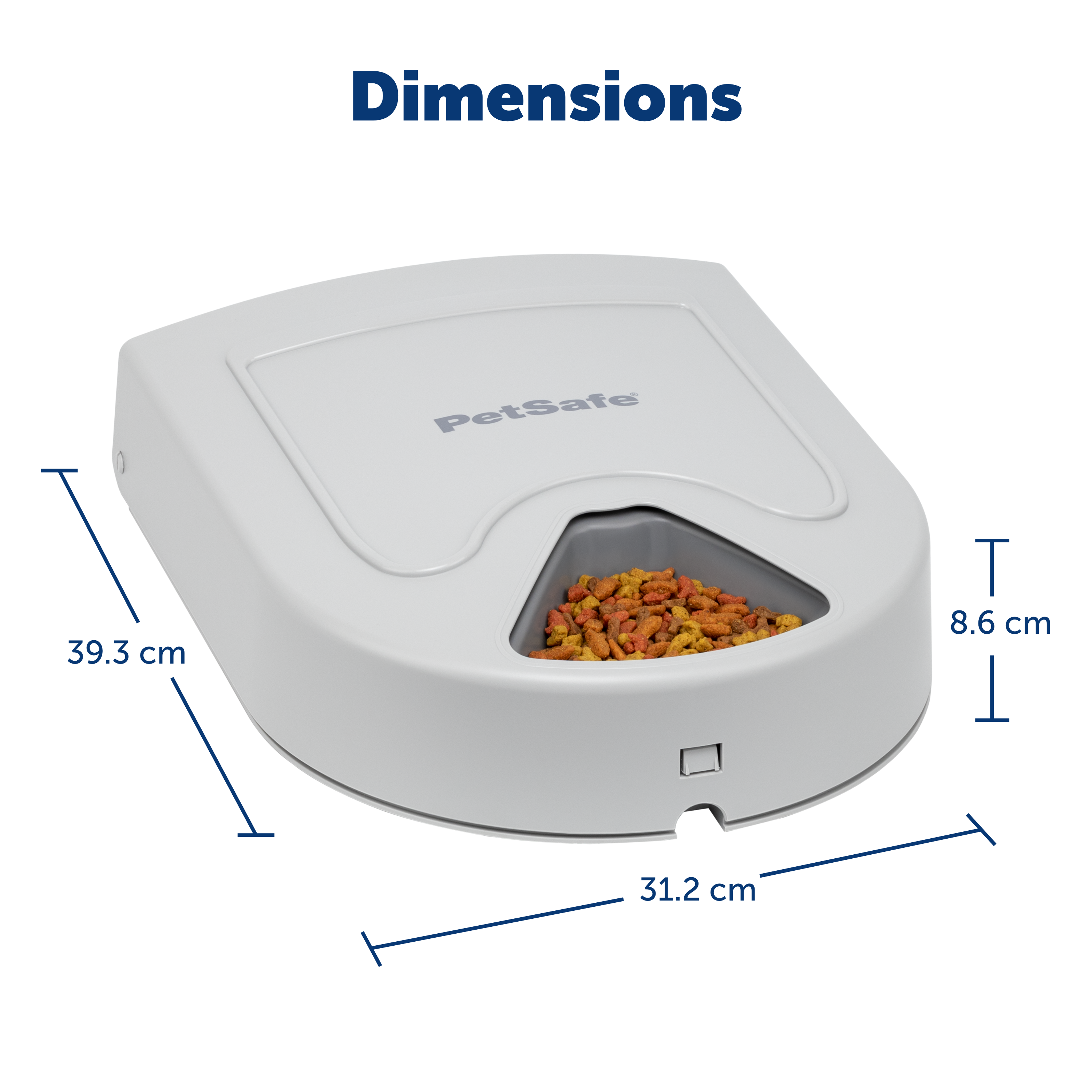 PetSafe Automatic Feeder for 5 Meals - Dishwasher Safe
