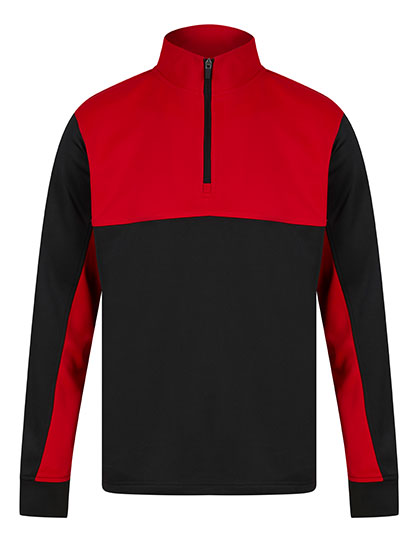 Adults 1/4 Zip Tracksuit Top - 7