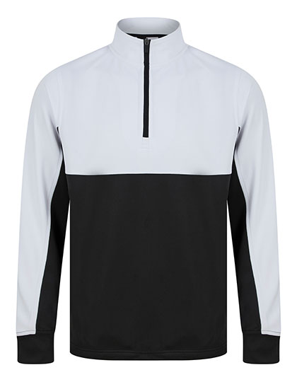 Adults 1/4 Zip Tracksuit Top - 8