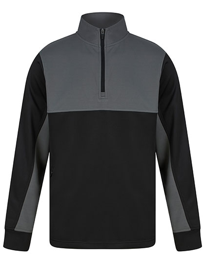 Adults 1/4 Zip Tracksuit Top - 6