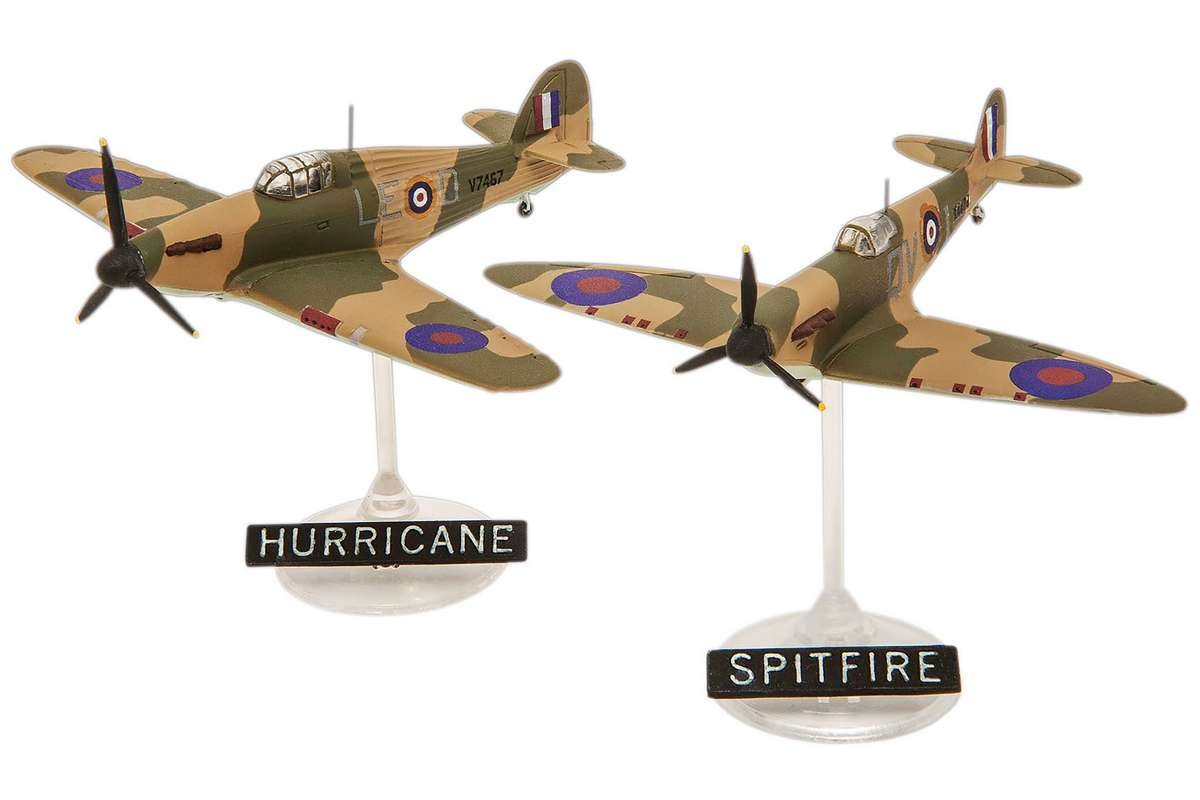 Modellset: Spitfire MK.IA & Hurricane MK.I 1/144 - 2