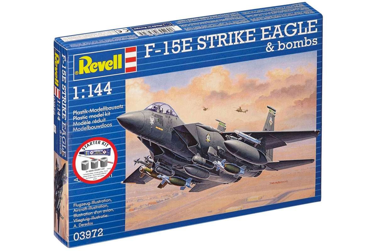 Modellset: F-15E Strike Eagle & Bombs 1/144
