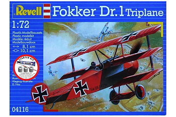 Modellset: Fokker DR.1 Triplan 1/72