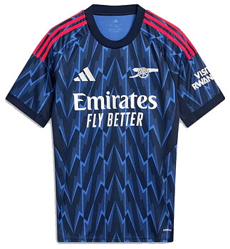 2025/2026 ARSENAL ADIDAS BORTATRÖJA KORTÄRMAD