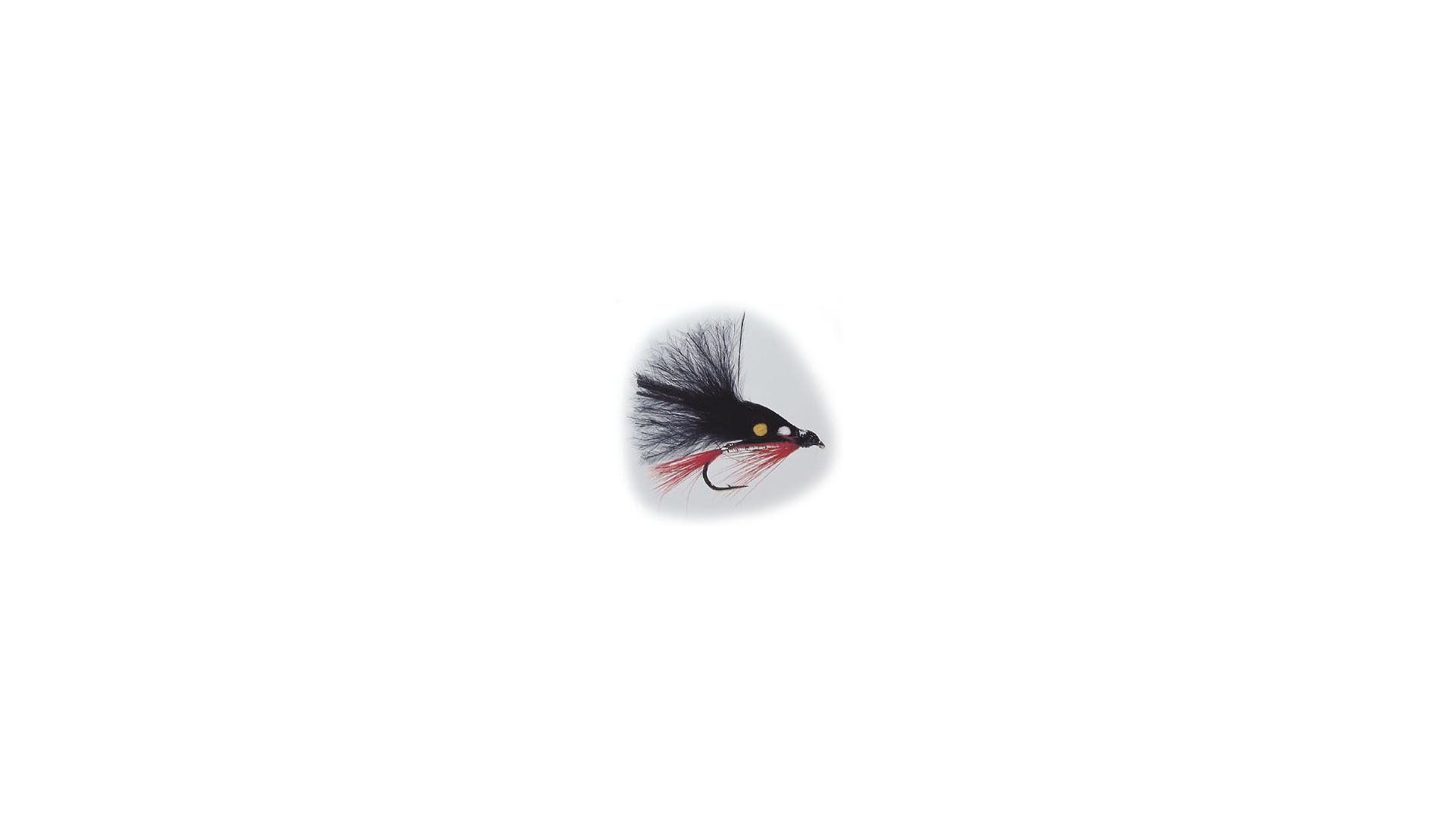 Streamer Black Marabou
