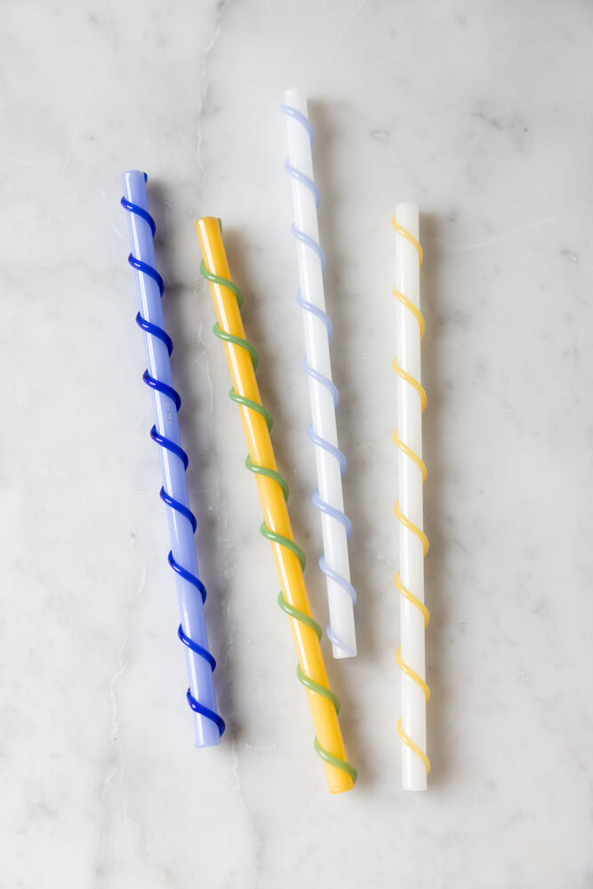 BYON Sugrör Celebrate långa, 4-pack