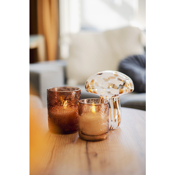 Blockljus Flamme Leaf - LED - Stort - 6