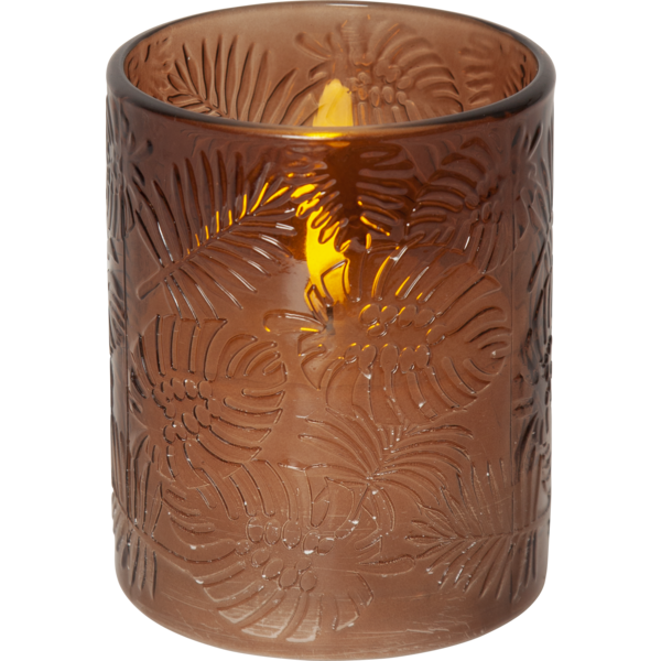 Blockljus Flamme Leaf - LED - Stort - 2