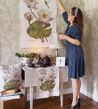 WATER LILY TEXTILES IN STOCK