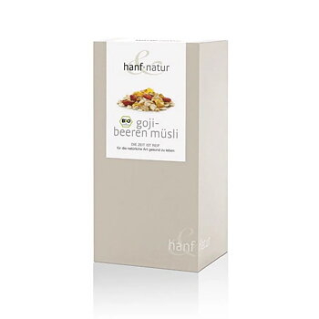 Muesli med Gojibär och Hampfrö 