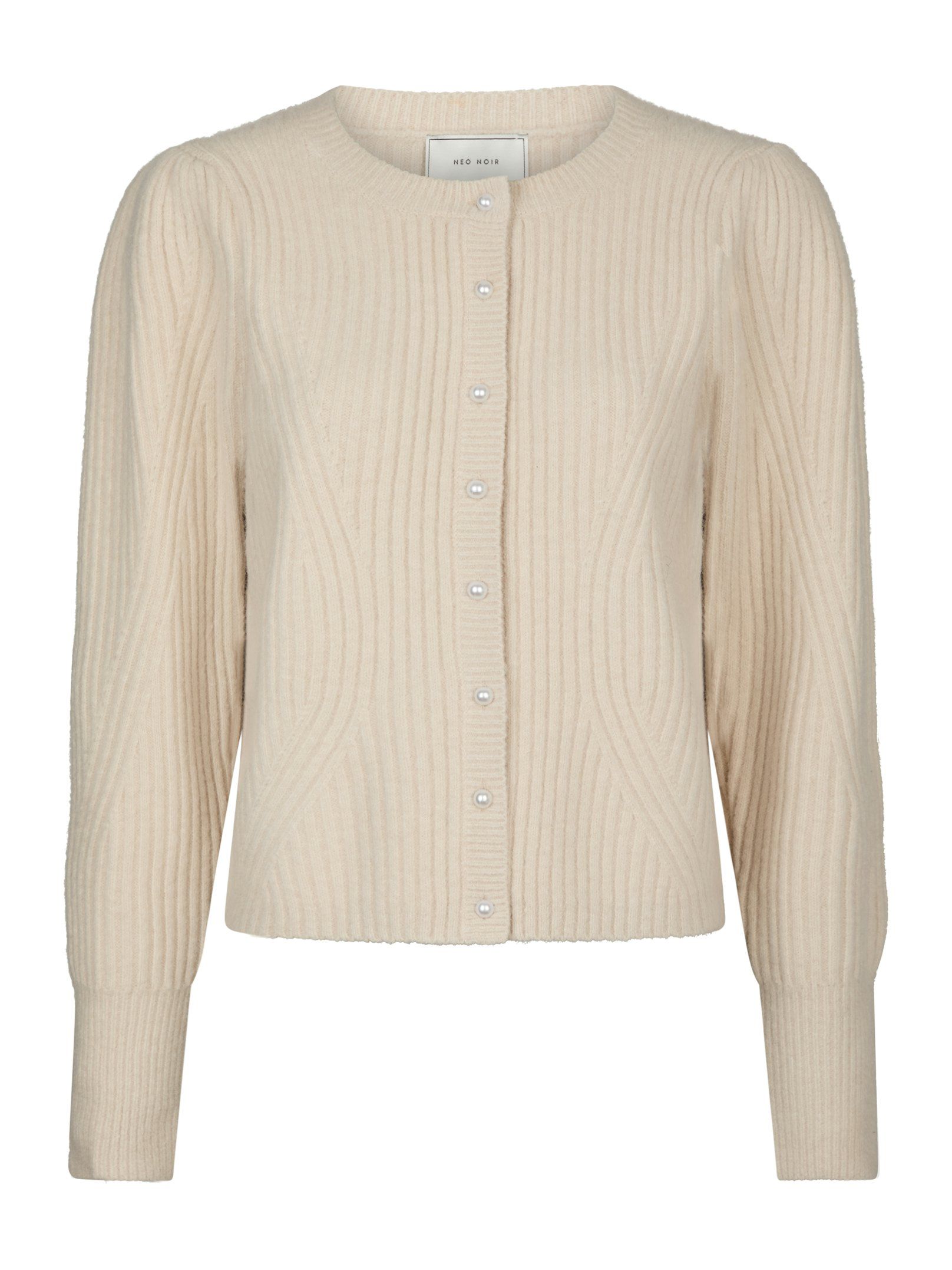 Neo Noir  - Puli Knit Cardigan  Ivory - 5