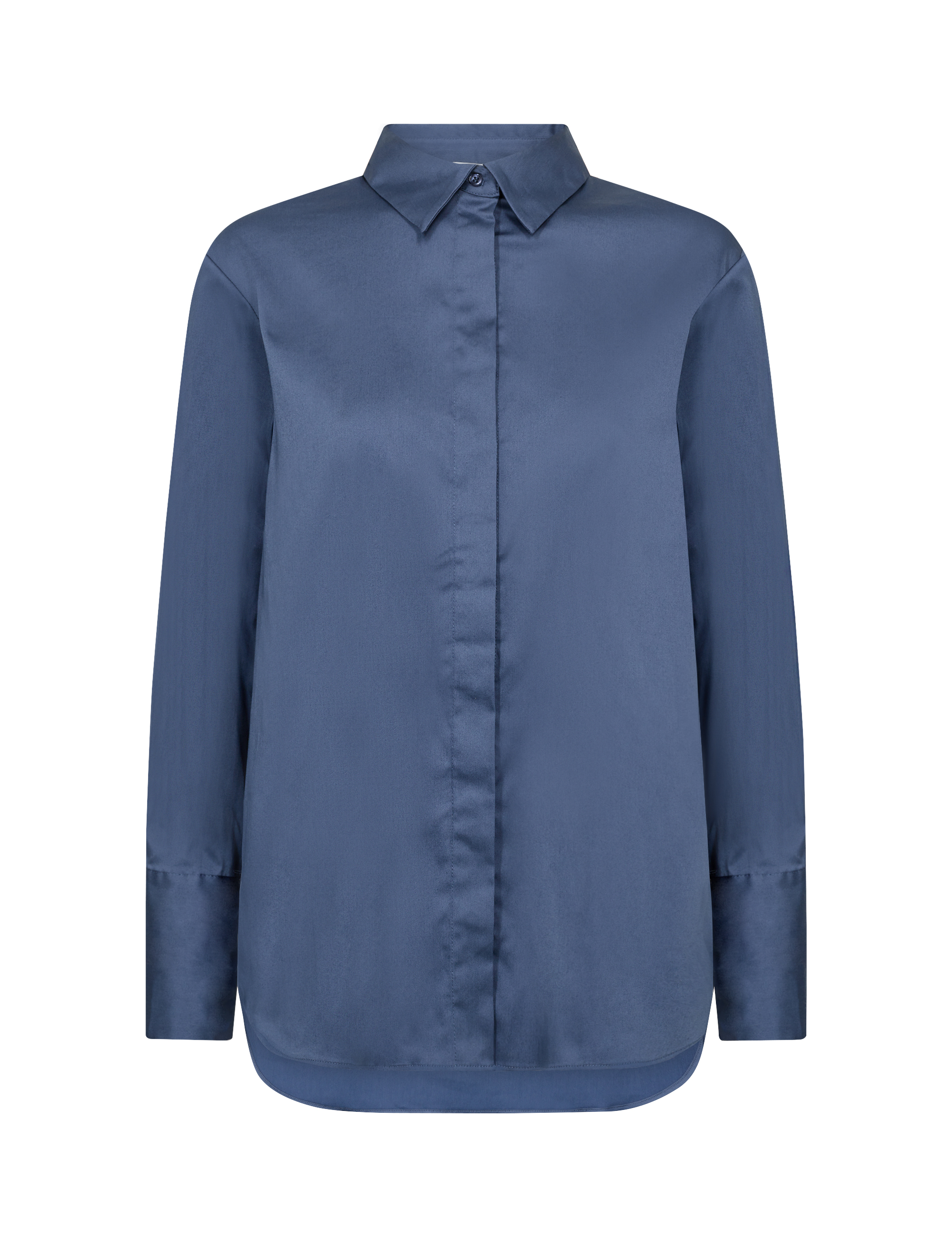 Leveté Room - Isla Solid 7 Shirt Vintage Indigo