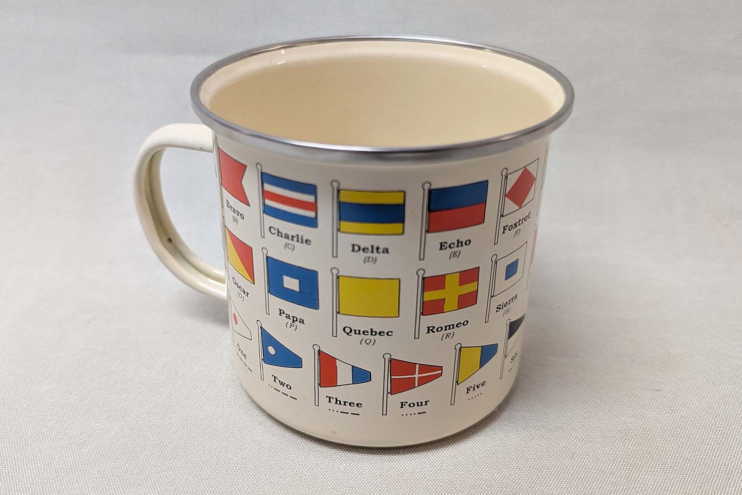 Nautical Flags Enamel Mug 500 ml - 2