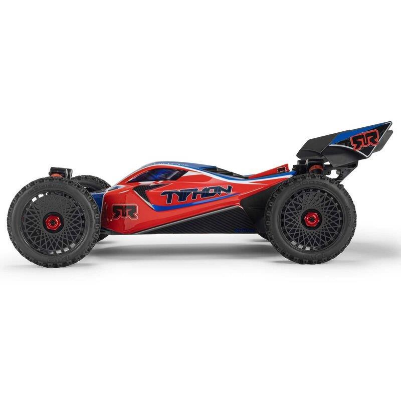 ARRMA 1/8 TYPHON 223S DSC 4X4 RTR Brushless Buggy, Red - 11