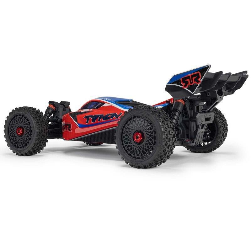 ARRMA 1/8 TYPHON 223S DSC 4X4 RTR Brushless Buggy, Red - 18