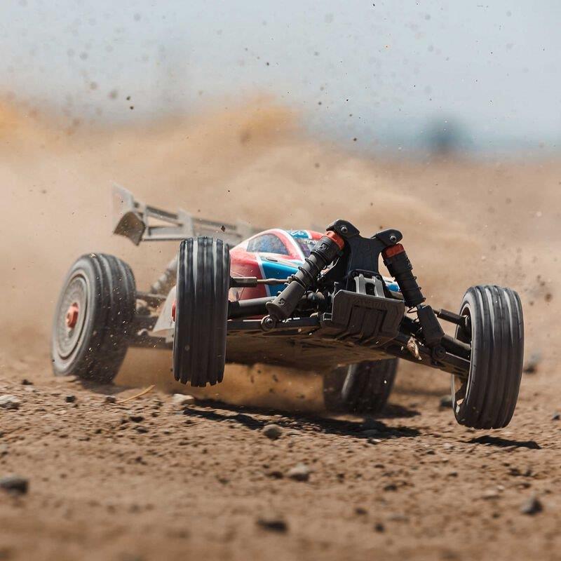 ARRMA 1/8 TYPHON 223S DSC 4X4 RTR Brushless Buggy, Red - 8