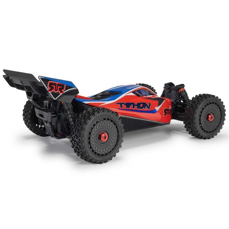 ARRMA 1/8 TYPHON 223S DSC 4X4 RTR Brushless Buggy, Red - 16