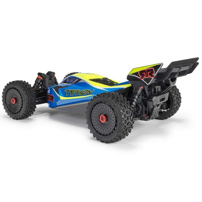 ARRMA 1/8 TYPHON 223S DSC 4X4 RTR Brushless Buggy, Blue - 17