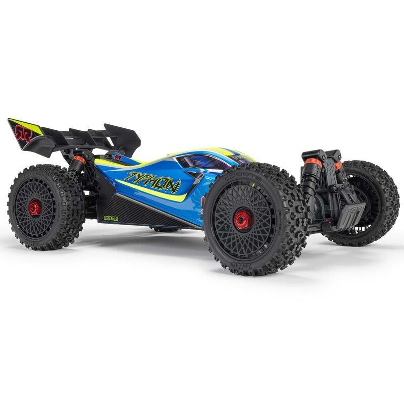 ARRMA 1/8 TYPHON 223S DSC 4X4 RTR Brushless Buggy, Blue - 16