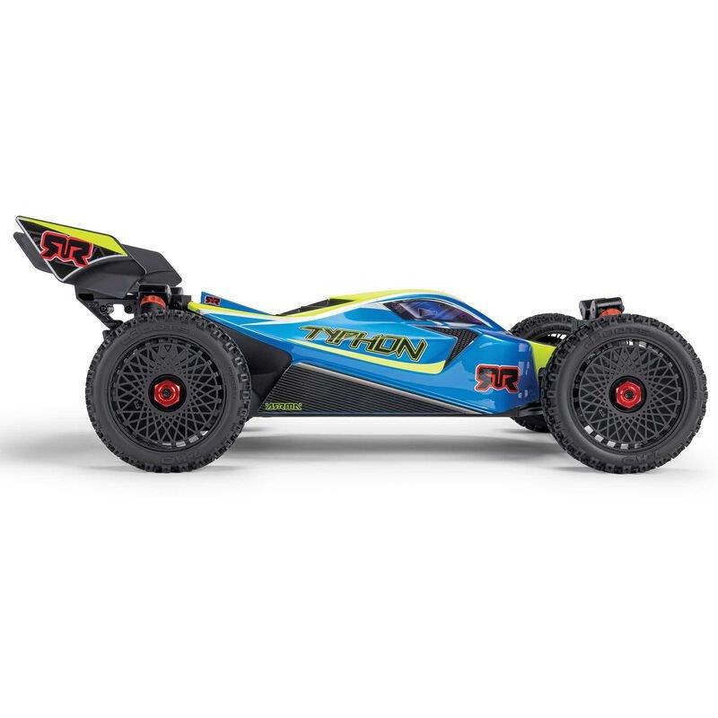 ARRMA 1/8 TYPHON 223S DSC 4X4 RTR Brushless Buggy, Blue - 15
