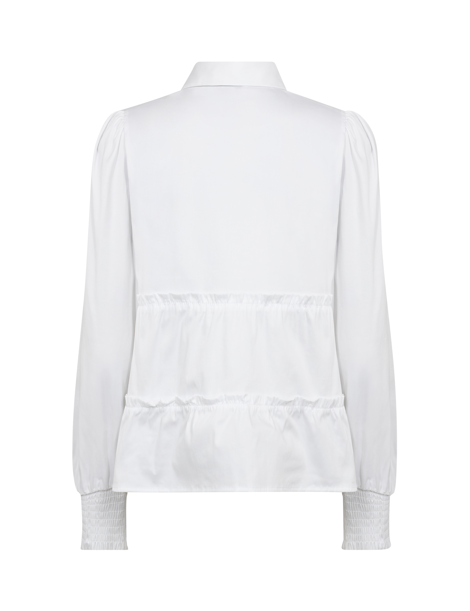 Leveté Room - Isla Solid 95 Shirt White - 7