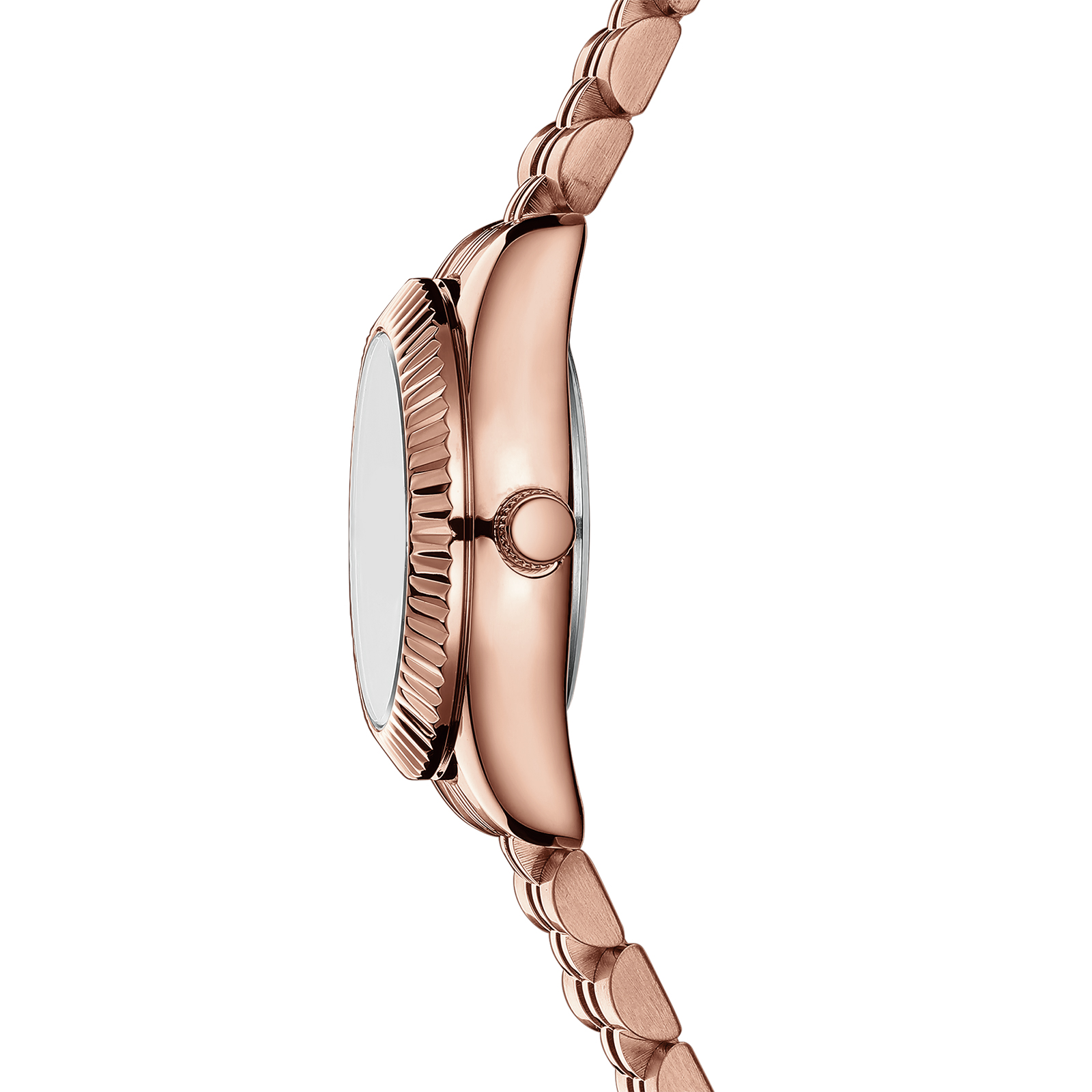 Nibosi Millbury Day-Date Rose Gold Brown - 5