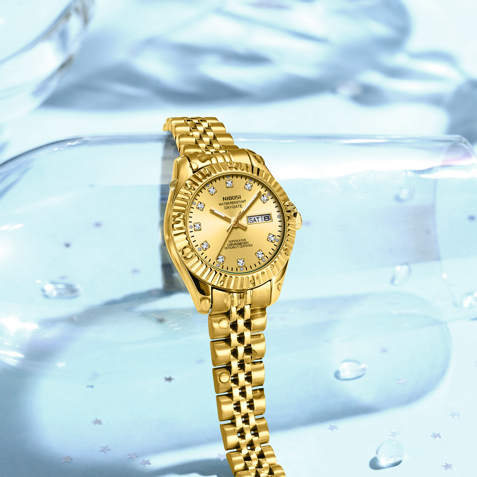 Nibosi Millbury Day-Date Gold - 14