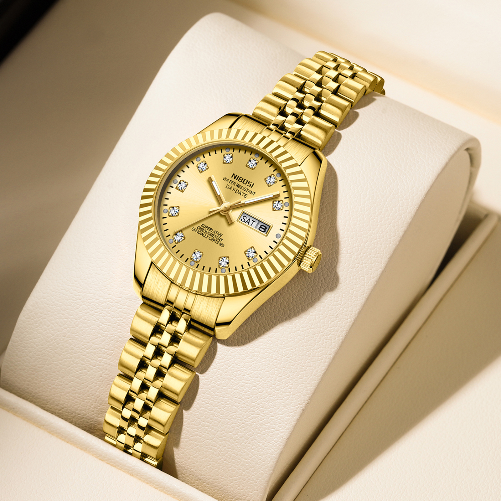 Nibosi Millbury Day-Date Gold - 7