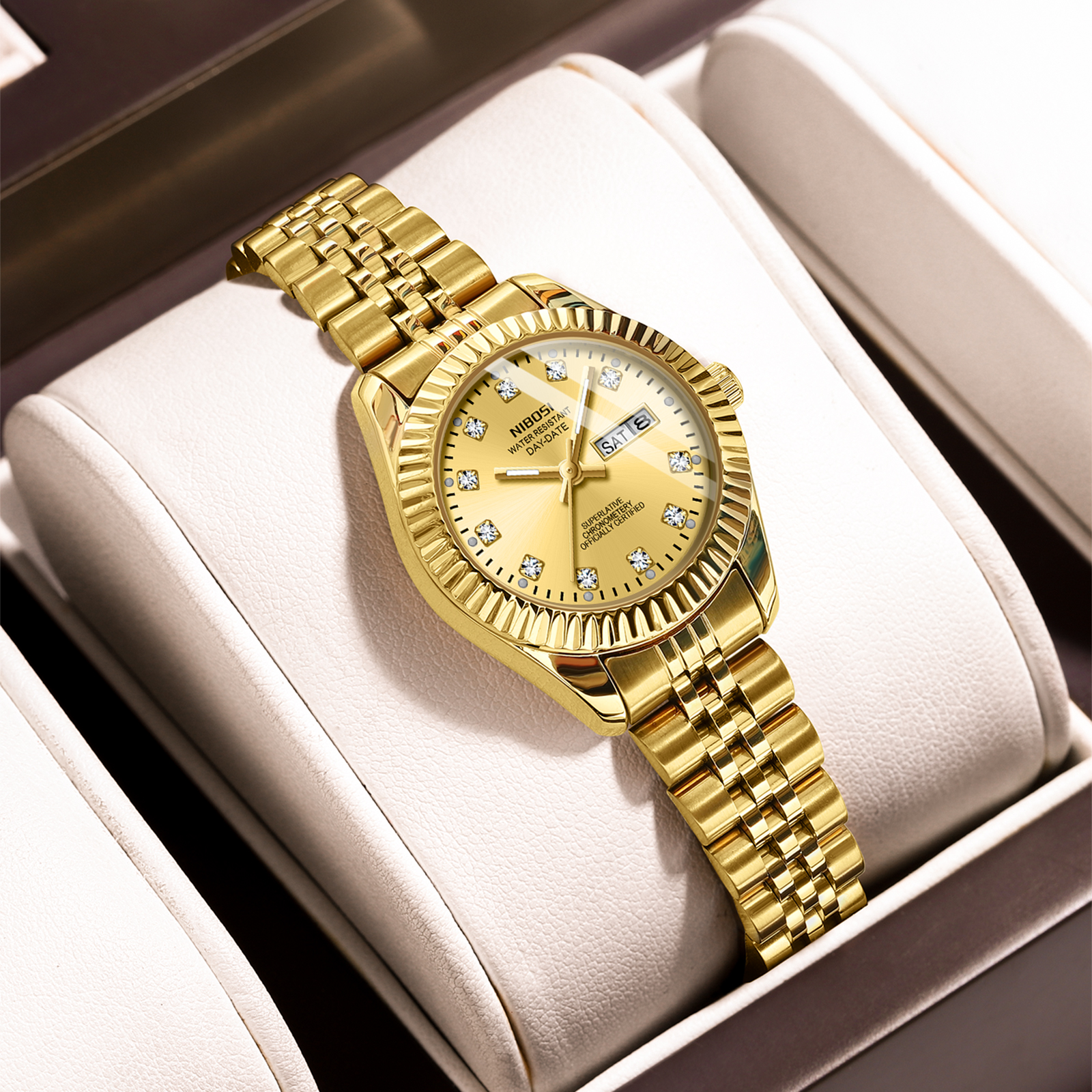 Nibosi Millbury Day-Date Gold - 6