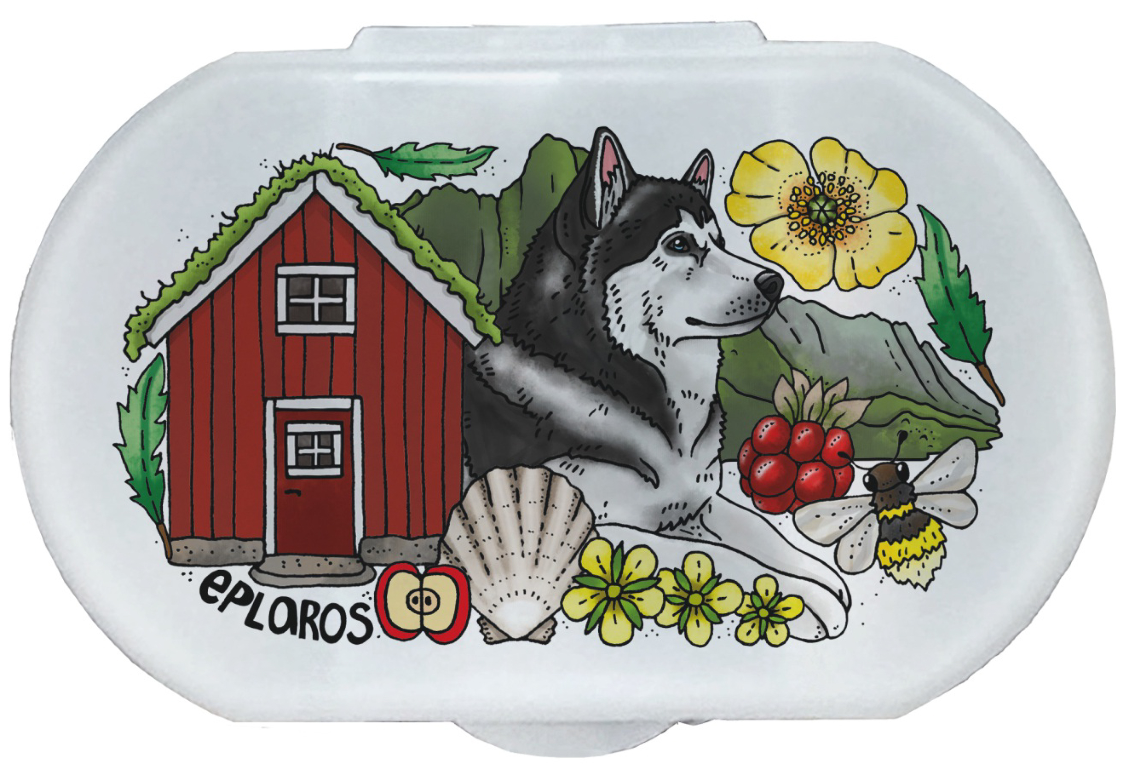 Liten pillerburk - Röda huset