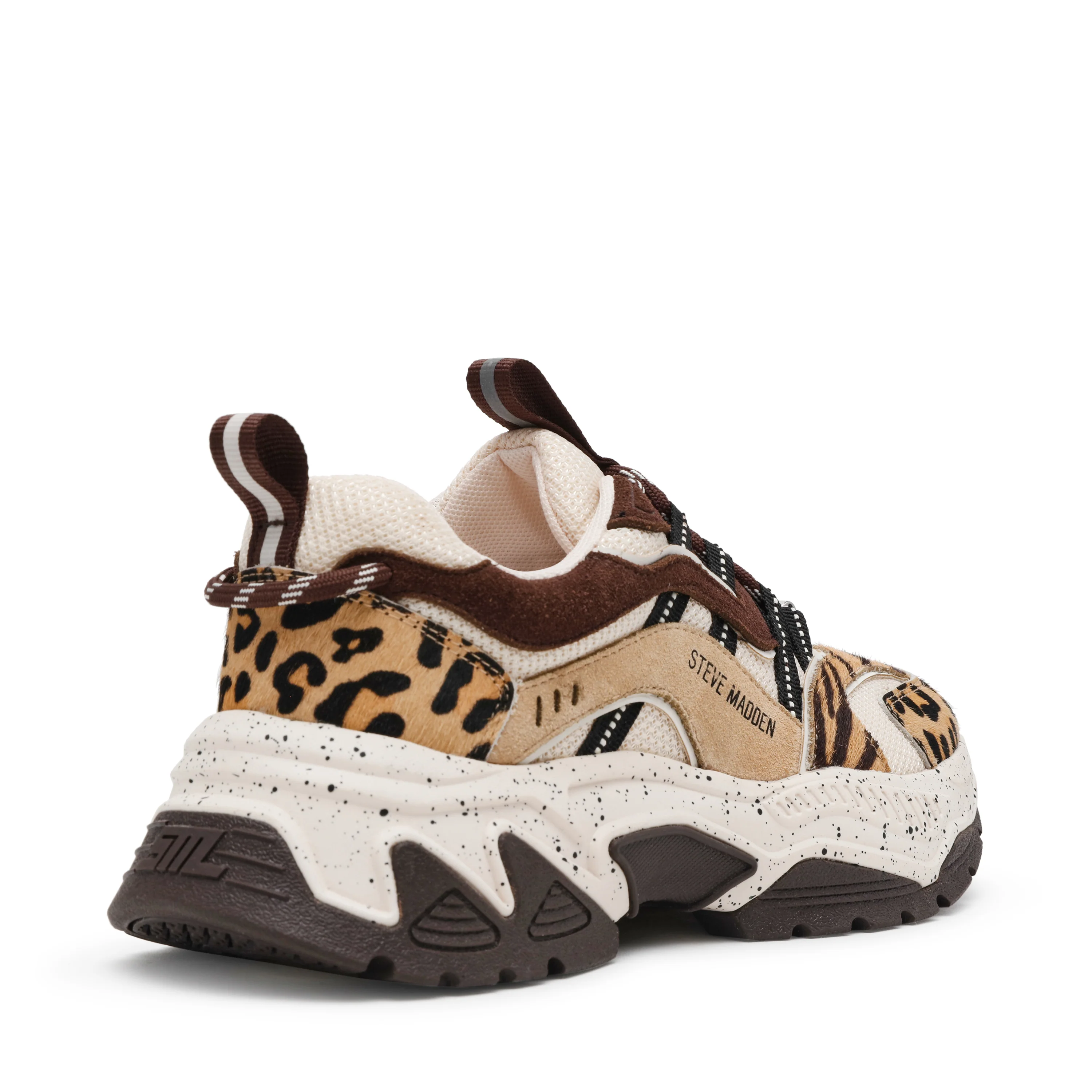 Steve Madden  - Animates Le Trainers BRN Leopard - 3