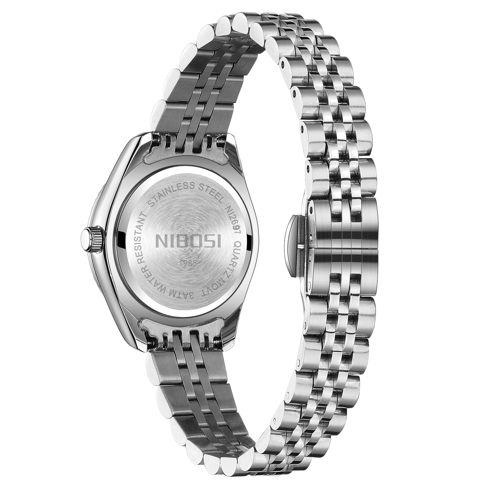 Nibosi Millbury Day-Date Silver - 4