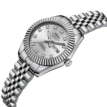 Nibosi Millbury Day-Date Silver