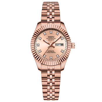 Nibosi Millbury Day-Date Rose Gold