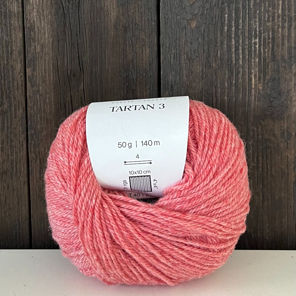 TARTAN 3 LJUS KORALLRÖD 2007