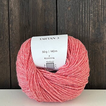 TARTAN 3 LJUS KORALLRÖD 2007