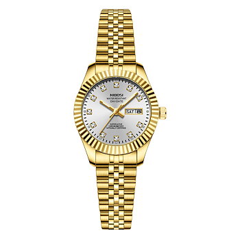Nibosi Millbury Day-Date Gold Silver