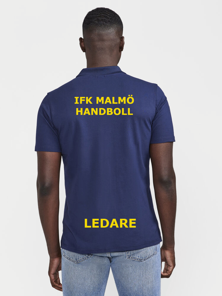 Ledare - Craft Progress Polo 2.0 Herr (IFK Malmö Handboll) - 2