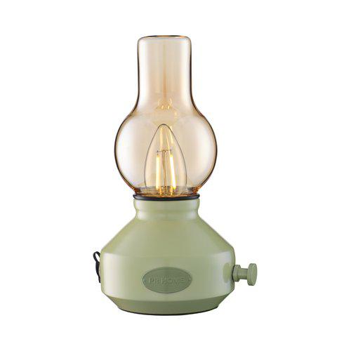 PR HOME GLIMT BORDSLAMPA Grön/amber