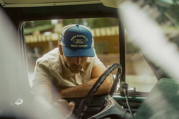 Brixton X Ford keps blå