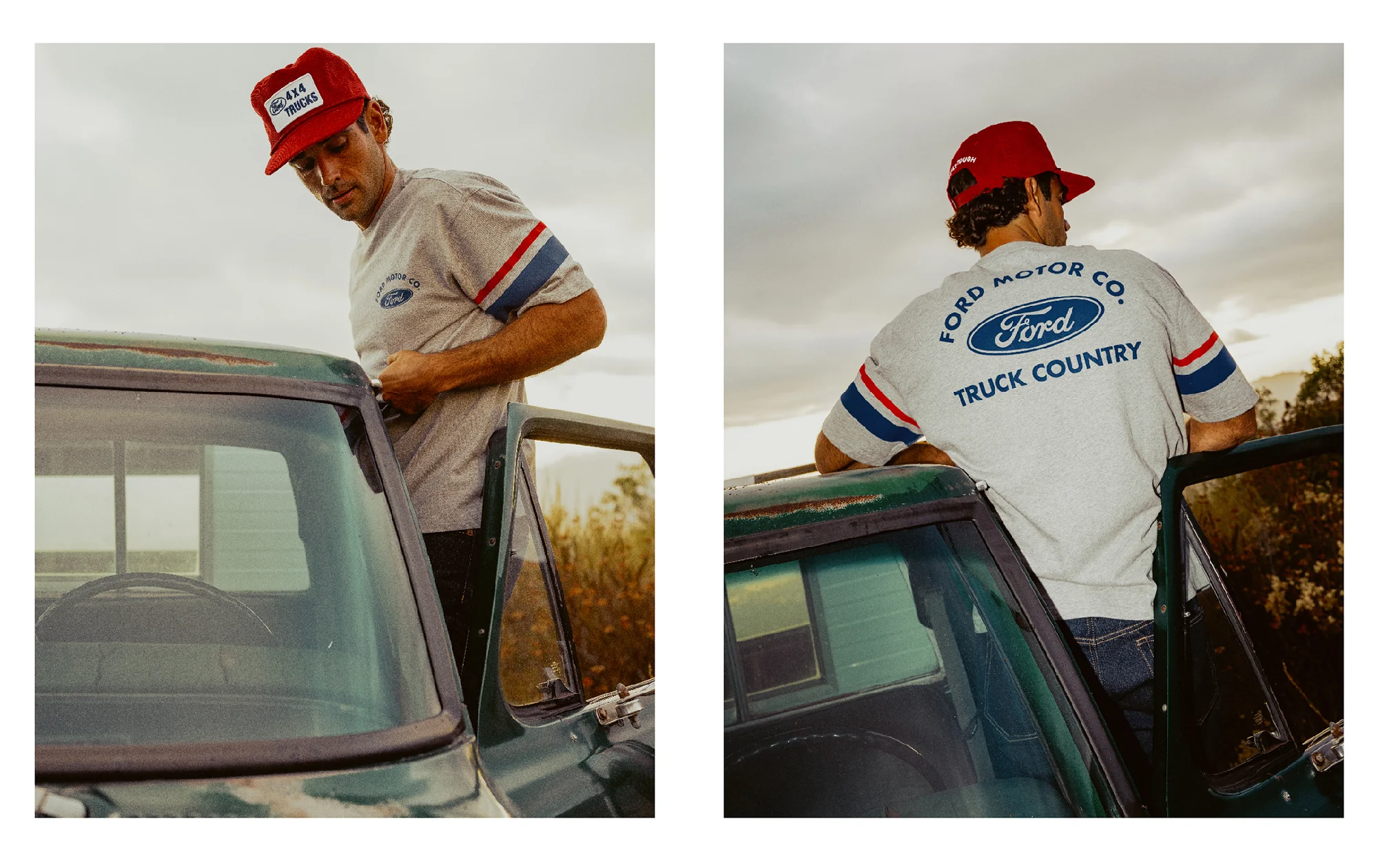 Brixton X Ford t-shirt  - 2