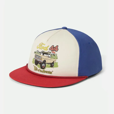 Brixton X Ford keps blå/röd