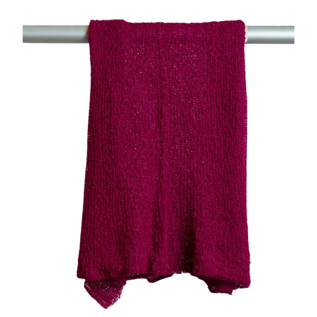 Ulla Jacobsson - Sjal  - Almira -Fuchsia
