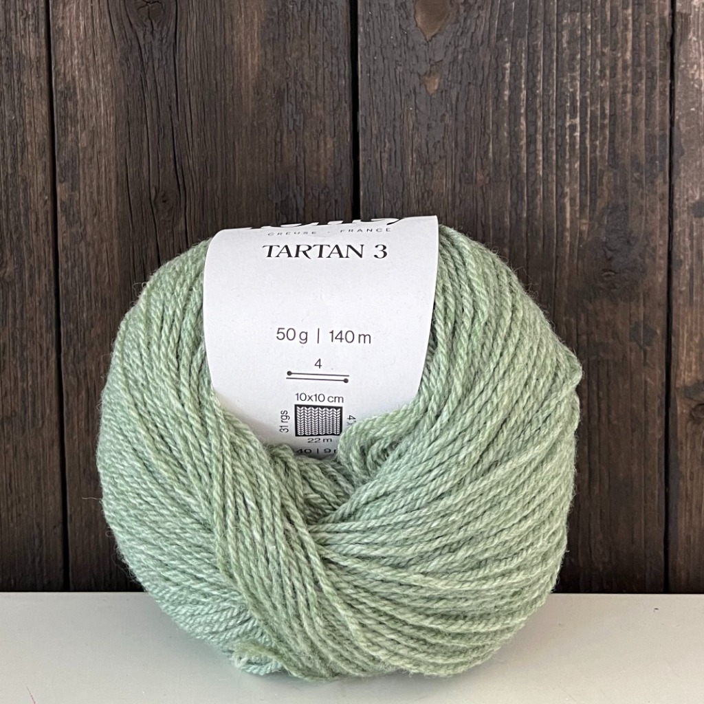 TARTAN 3 LJUS BLADGRÖN 2031