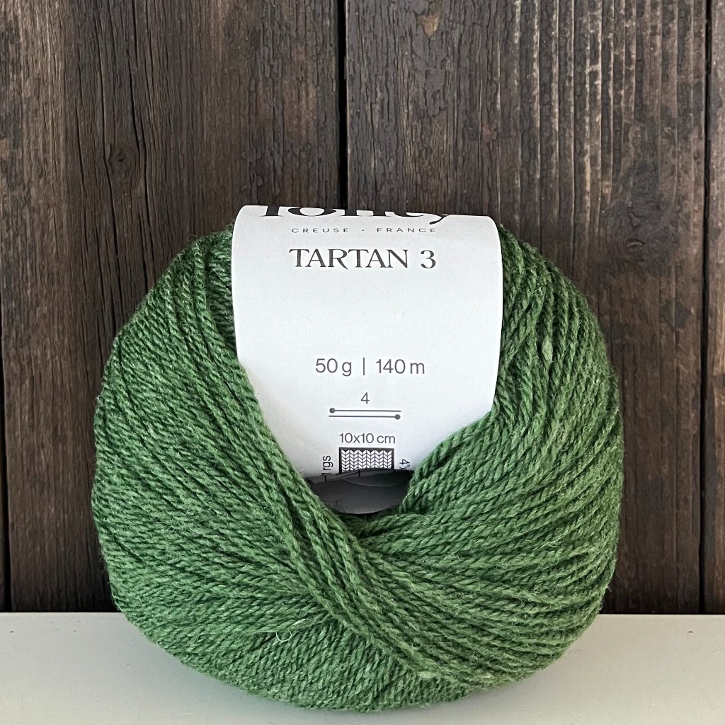 TARTAN 3 MÖRK BLADGRÖN 2033