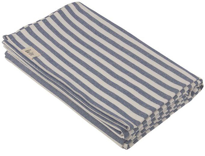 Textile oilcloth acrylic Provence blue wipeable 250x140cm shabby chic country style Farm romance