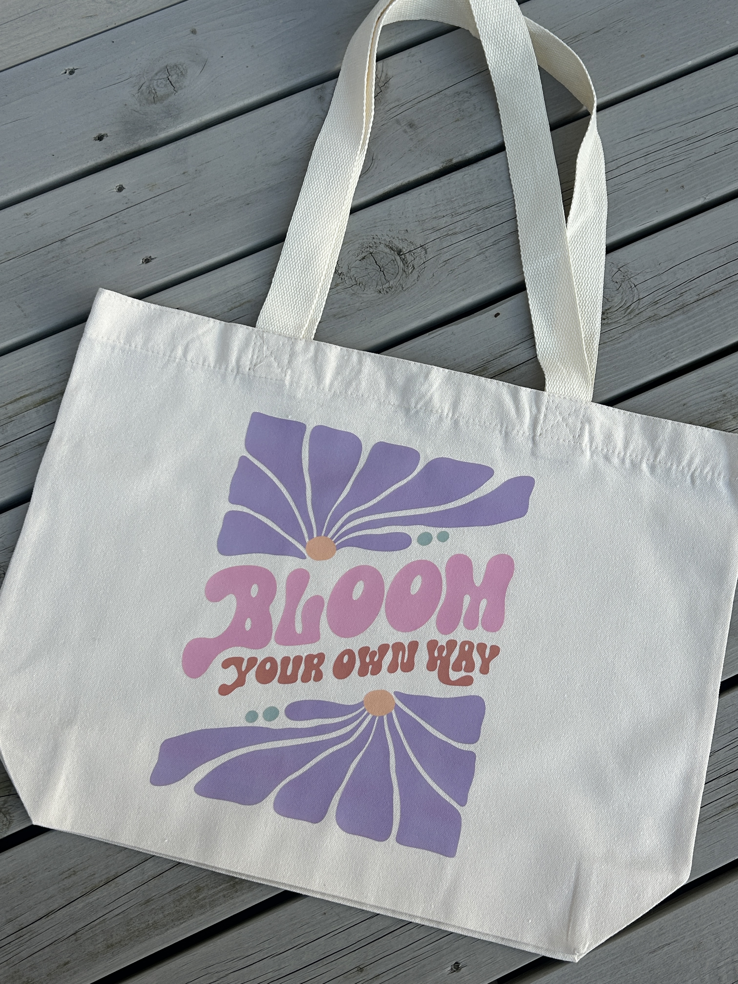 Tygväska Bloom your own way