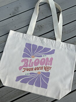 Tygväska Bloom your own way