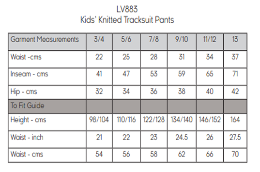 Kids Knitted Tracksuit Pants - 3